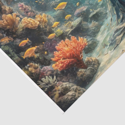 Muse - Decoupage - Seidenpapier (Detail)