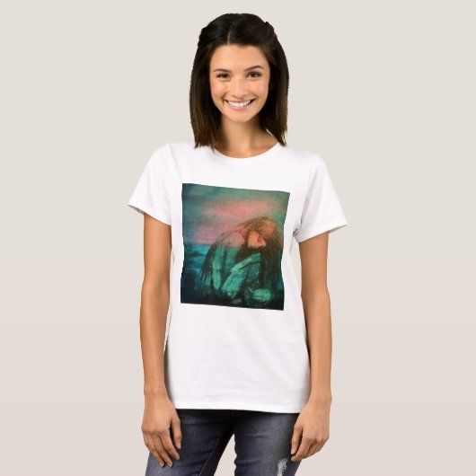 "Muse durch das Meer " T-Shirt (Vorne ganz)