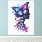 Muse Emergence | Muse Rebirth Leinwanddruck (Insitu (Holzboden))