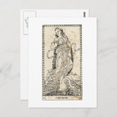 Muse Klio Clio Geschichte Postkarte (Vorne/Hinten)