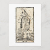 Muse Klio Clio Geschichte Postkarte (Vorderseite)