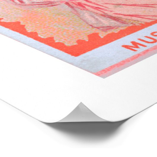 Muse of Comedy, Thalia, Poster Print (Ecke)