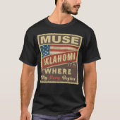 MUSE, OK, hier beginnt meine Geschichte T-Shirt (Vorderseite)