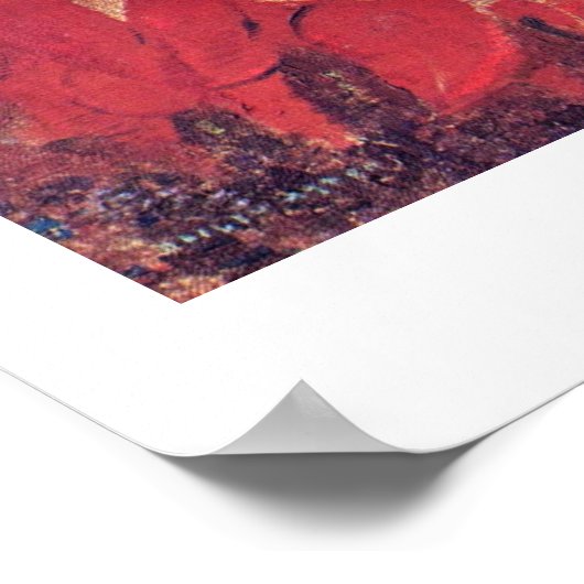 Muse on Pegasus by Bertrand-Jean Redon Poster (Ecke)