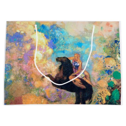 Muse on Pegasus, Redon Große Geschenktüte (Vorderseite)