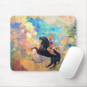 Muse on Pegasus, Redon Mousepad (Mit Mouse)