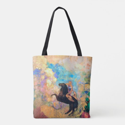 Muse on Pegasus, Redon Tasche (Rückseite)