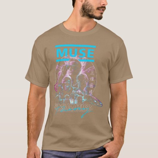 Muse Simulation Cover Freund T-Shirt (Vorderseite)