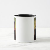 Muse, welches die Harfe spielt Tasse (Zentrum)