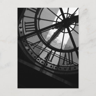 Musee d’Orsay Clock Postcard Postkarte
