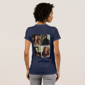 Musée d'art, Cagnes-sur-Mer (Front) T-Shirt (Schwarz voll)