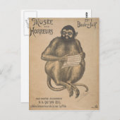 Musee Des Horreurs Rodent Man Vintag Postkarte (Vorne/Hinten)
