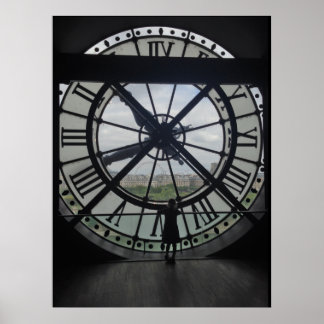 Musée d'Orsay Clock Poster Print