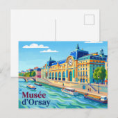 Musée d'Orsay Frankreich Postkarte (Vorne/Hinten)