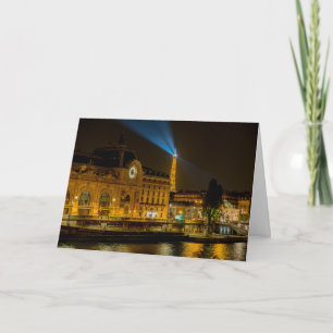 Musée d'Orsay in Paris bei Nacht Karte