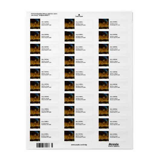 Musée d'Orsay in Paris nachts (Vorne)