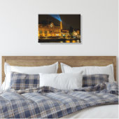 Musée d'Orsay in Paris nachts Leinwanddruck (Insitu (Schlafzimmer))