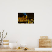 Musée d'Orsay in Paris nachts Poster (Küche)