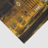 Musée d'Orsay in Paris nachts Seidenpapier (Ausschnitt)