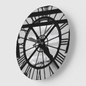 Musée d'Orsay mit Sacré Coeur Große Wanduhr (Winkel)