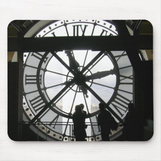 Musee d'Orsay Uhr Mouspad Mousepad (Vorne)