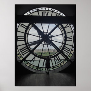 Musée d'Orsay Uhr-Plakat-Druck Poster