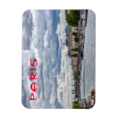 Musée d'Orsay und Seine river - Paris, Frankreich Magnet (Vertikal)
