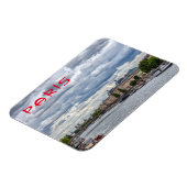 Musée d'Orsay und Seine river - Paris, Frankreich Magnet (Linke Seite)