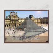 Musee du Louvre Postkarte (Vorderseite)