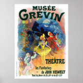 Musée Grévin France Vintage Poster (Vorne)