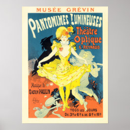 MUSEE GREVIN PARIS Jules Cheret Altes französische Poster