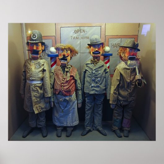 Musee Mecanique Automated Puppets - San Francisco Poster (Vorne)
