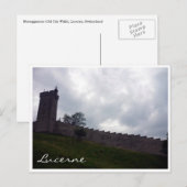 Museggmauer Postkarte (Vorne/Hinten)