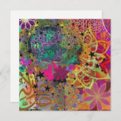 Muselmanin Feiertagskarte (Vorne/Hinten)