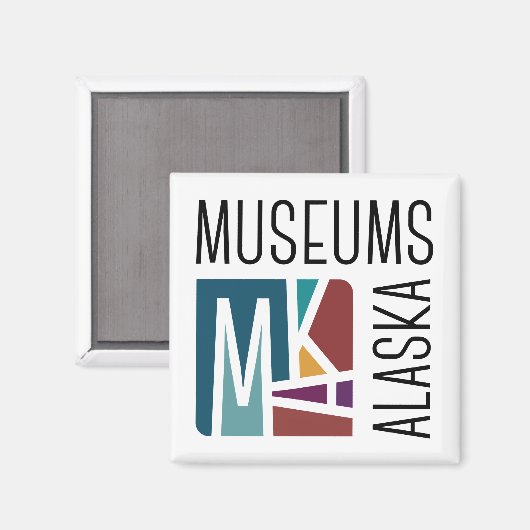 Museo Alaska Magnet (Vorderseite/Rückseite)