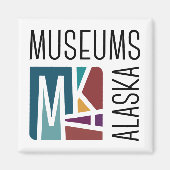 Museo Alaska Magnet (Vorne)