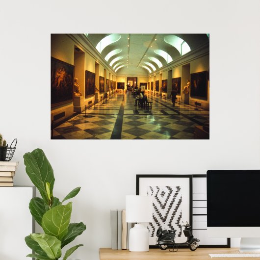 Museo del Prado, Madrid, Spanien Poster (Heimbüro)