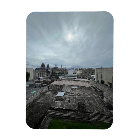 Museo del Templo Unexpected Classic Tour Magnet (Vertikal)