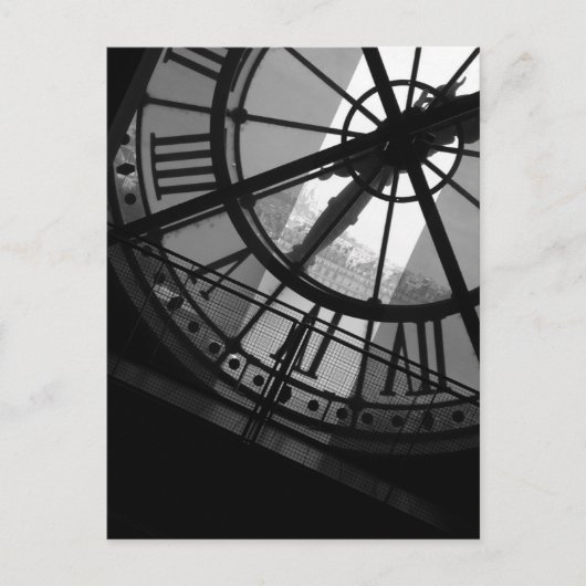 Museo d'Orsay Clock Postkarte (Vorderseite)