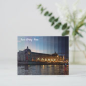 Museo d'Orsay Day to Night Timeslice - Paris Postkarte (Stehend Vorderseite)