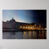 Museo d'Orsay Day to Night Transition - Paris Poster (Vorne)