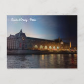 Museo d'Orsay Day to Night Transition - Paris Postkarte (Vorderseite)