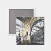 Museo d'Orsay Pariser Museum Wasserfarbe Magnet (Vorderseite/Rückseite)