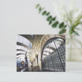 Museo d'Orsay Pariser Museum Wasserfarbe Postkarte (Stehend Vorderseite)