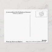 Museo Forbestown Postkarte (Rückseite)