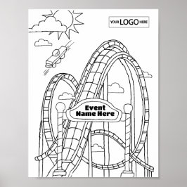 Museo Park Art Coloring Art Worksheet Activity Poster