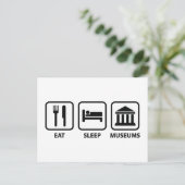 Museo Sleep Postkarte (Stehend Vorderseite)