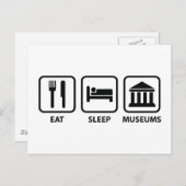 Museo Sleep Postkarte (Vorne/Hinten)