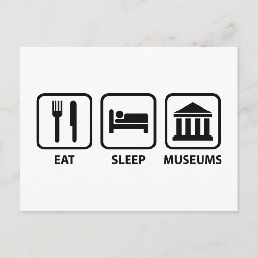 Museo Sleep Postkarte (Vorderseite)