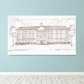 Museo Thyssen-Bornemisza | Madrid, Spanien Leinwanddruck (Insitu (Holzboden))